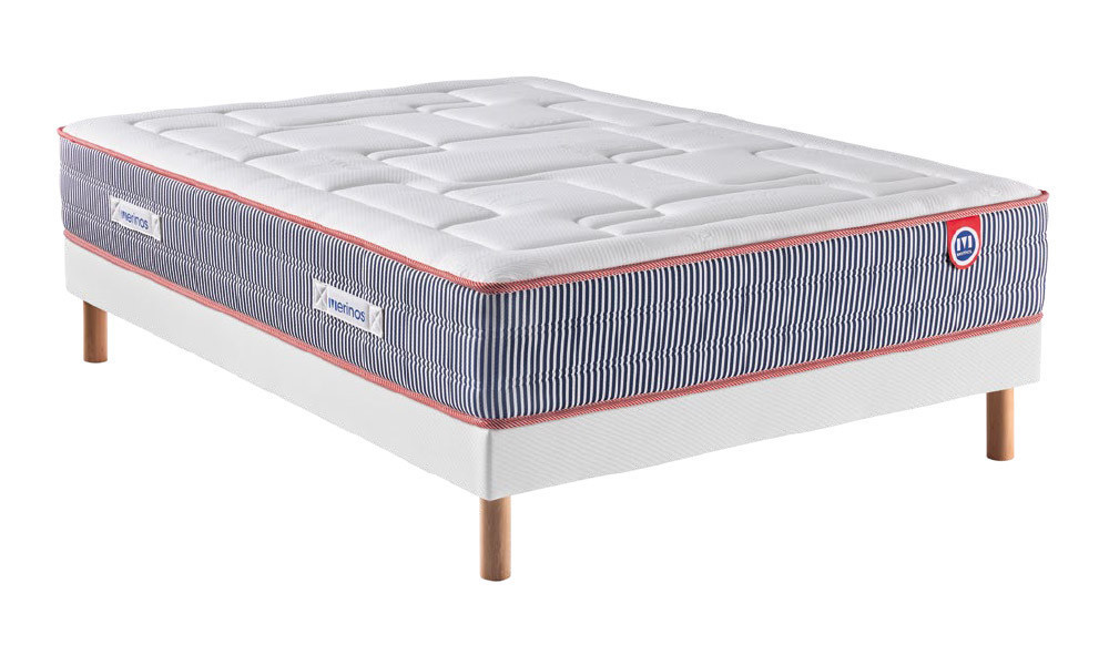 MAXIMILIEN II - Matelas ressorts, latex et mémoire de forme 