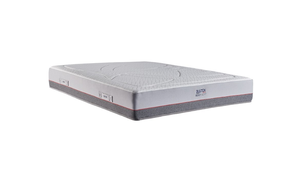 RESET SOFT - Matelas ressorts + mousse à mémoire et Bultex Nano 38kg/m3 