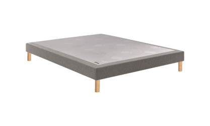 EPEDA - Sommier tapissier NOYER 160 x 200 cm 