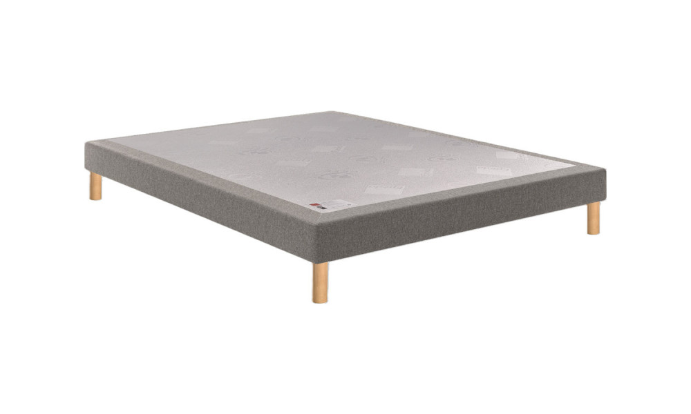 EPEDA - Sommier tapissier NOYER 160 x 200 cm 