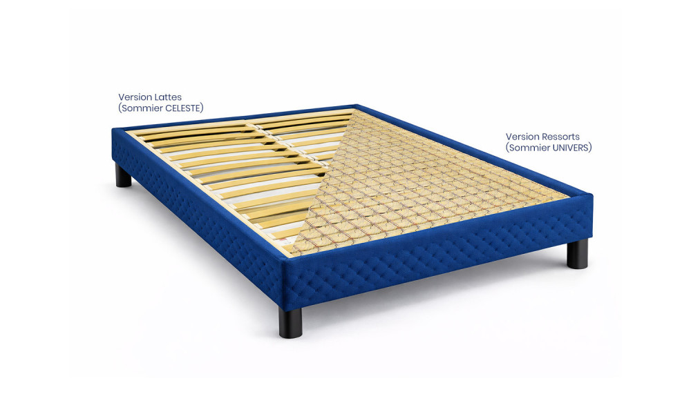 EPEDA - Sommier tapissier UNIVERS 2 x 90 x 200 cm 