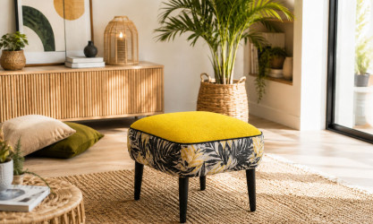 CARINE- Pouf Deco